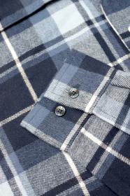 Husky Gaia L dark blue dámská flanelová košile