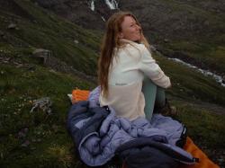 Husky Addy L black dámská fleecová mikina