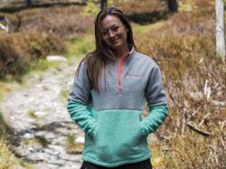 Husky Addy L black dámská fleecová mikina