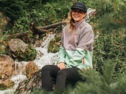 Husky Addy L black dámská fleecová mikina