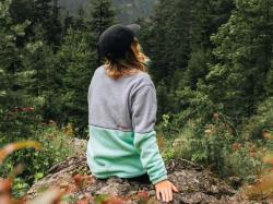 Husky Addy L black dámská fleecová mikina