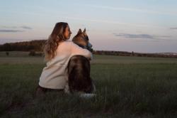 Husky Addy L black dámská fleecová mikina