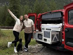 Husky Addy L black dámská fleecová mikina