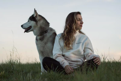 Husky Addy L black dámská fleecová mikina