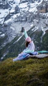 Husky Addy L purple/mint dámská fleecová mikina