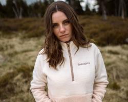 Husky Addy L purple/mint dámská fleecová mikina