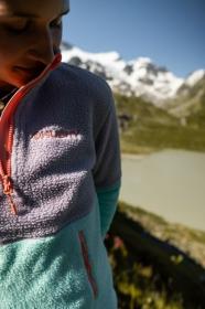 Husky Addy L purple/mint dámská fleecová mikina