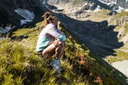 Husky Addy L purple/mint dámská fleecová mikina