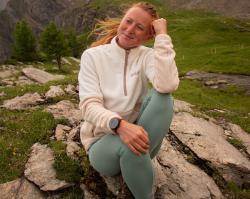 Husky Addy L purple/mint dámská fleecová mikina