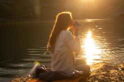 Husky Addy L purple/mint dámská fleecová mikina