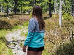 Husky Addy L purple/mint dámská fleecová mikina