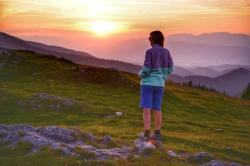 Husky Addy L purple/mint dámská fleecová mikina