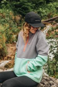 Husky Addy L purple/mint dámská fleecová mikina