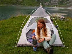 Husky Addy L purple/mint dámská fleecová mikina