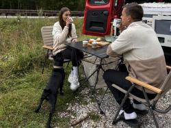 Husky Addy L purple/mint dámská fleecová mikina