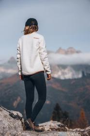 Husky Addy Zip L beige dámská fleecová mikina