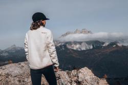 Husky Addy Zip L dark blue dámská fleecová mikina