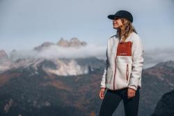 Husky Addy Zip L faded green dámská fleecová mikina