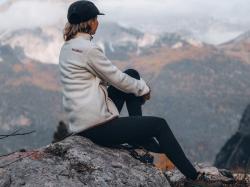 Husky Addy Zip L faded green dámská fleecová mikina