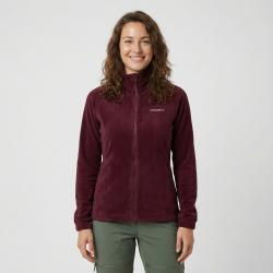 Husky Aflee L bordo dámska fleecová mikina