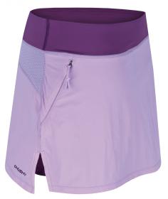 Husky Flamy L purple dámská funkční sukně se šortkami