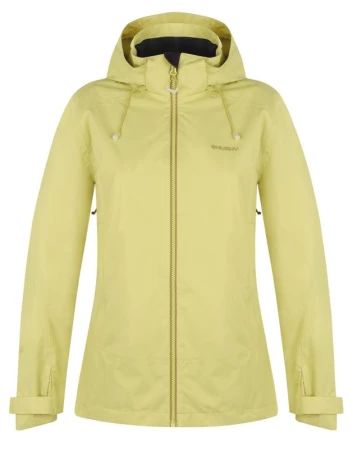 Husky Nelory L light green dámská hardshell bunda