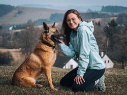 Husky Neoni L light blue dámská hardshell bunda