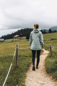 Husky Neoni L light blue dámská hardshell bunda