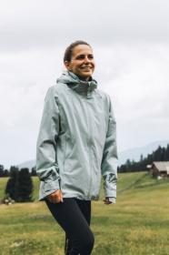 Husky Neoni L light blue dámská hardshell bunda