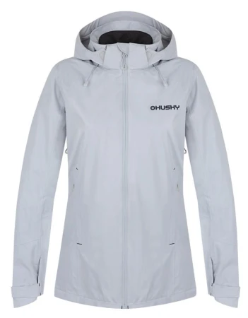 Husky Neoni L light blue dámská hardshell bunda