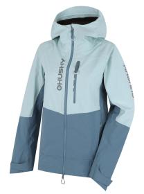 Husky Nicco L mint/turquoise dámska lyžiarska bunda