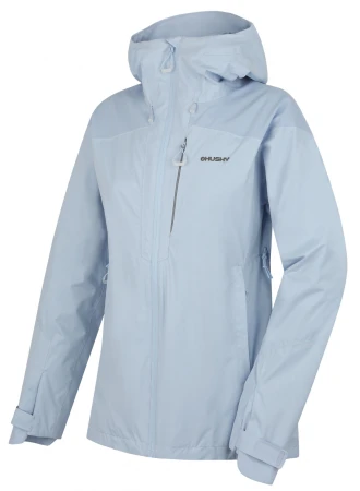 Husky Nicker L light blue dámská hardshell bunda