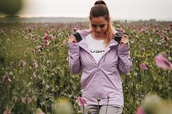 Husky Nicker L light purple dámská hardshell bunda