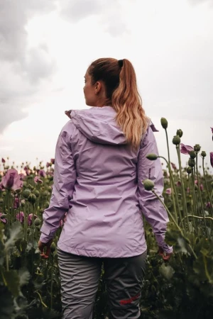 Husky Nicker L light purple dámská hardshell bunda