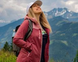 Husky Nickin L blue dámská hardshell bunda