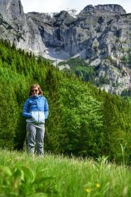 Husky Nickin L blue dámská hardshell bunda