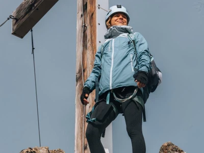 Husky Nickin L blue dámská hardshell bunda
