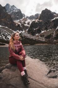 Husky Nickin L pink dámská hardshell bunda