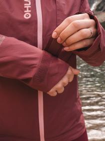 Husky Nickin L pink dámská hardshell bunda