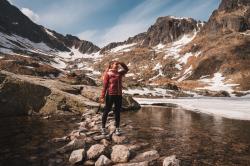 Husky Nickin L pink dámská hardshell bunda