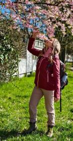 Husky Nickin L pink dámská hardshell bunda