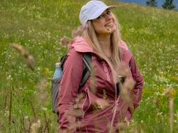 Husky Nickin L pink dámská hardshell bunda