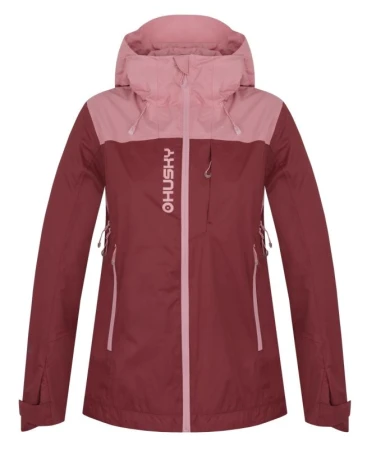 Husky Nickin L pink dámská hardshell bunda