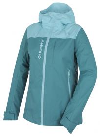 Husky Nickin L turquoise dámská hardshell bunda