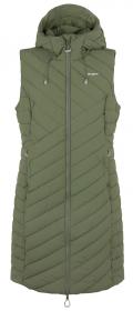 Husky Napi L khaki dámská hardshell vesta