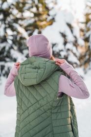 Husky Napi L khaki dámská hardshell vesta