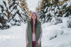 Husky Napi L khaki dámská hardshell vesta