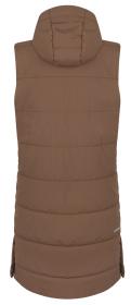 Husky Nilo L brown dámská hardshell vesta