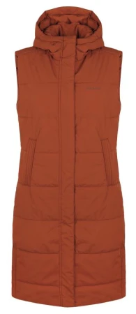 Husky Nilo L faded orange dámska hardshell vesta
