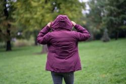 Husky Nurme L black dámská hardshellová plněná bunda